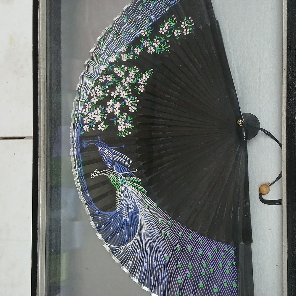 Vintage oriental fan